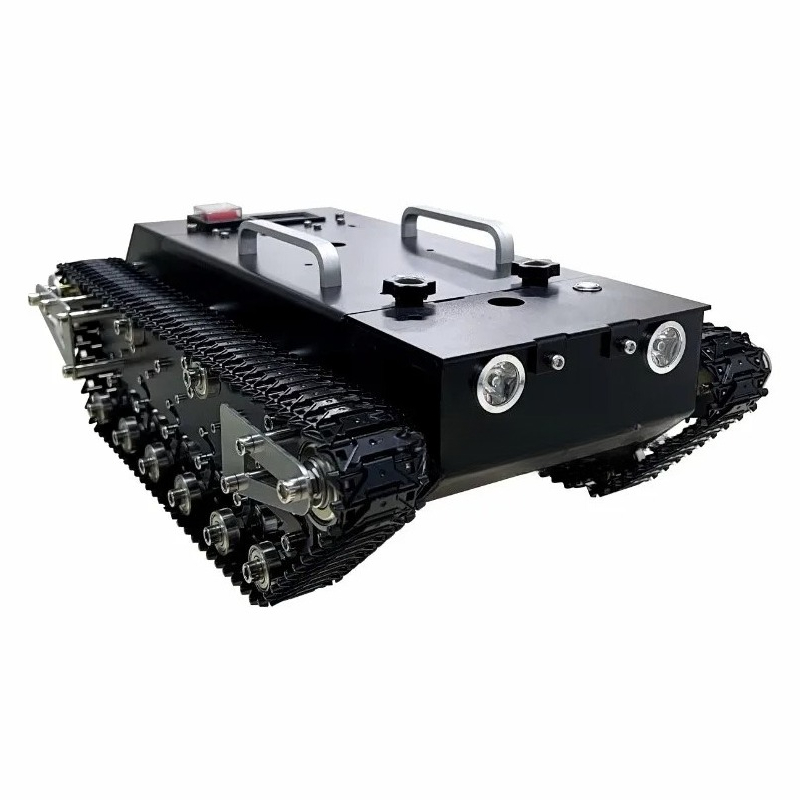 Stm32 Robot - แชสซีรถถัง RC รับน้ำหนัก 30 กก. รางโลหะ