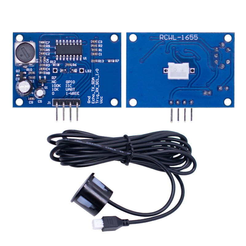 Ultrasonic Distance Sensor - AJ-SR04M โมดูลวัดระยะด้วยเซ็นเซอร์อัลตราโซนิกกันน้ำ พร้อมระบบเรดาร์ถอยหลัง รวมการรับและส่งสัญญาณ