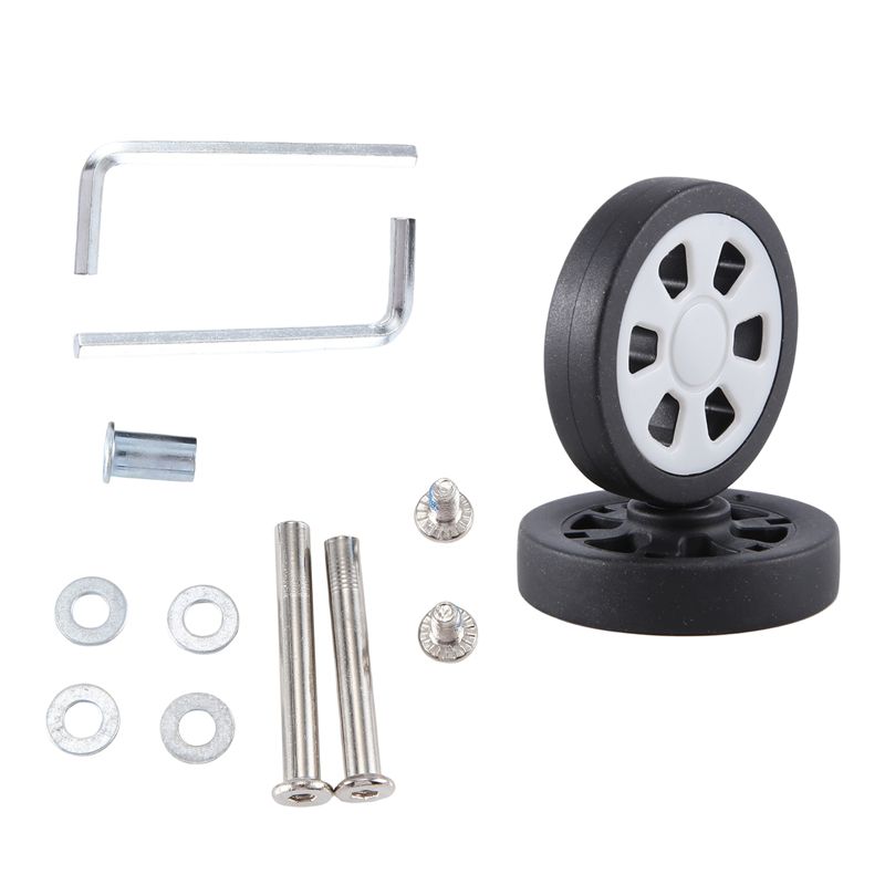 Caster Wheel - ล้อกระเป๋าเดินทาง ABQR 55x12 มม. ล้ออะไหล่แบบ PU