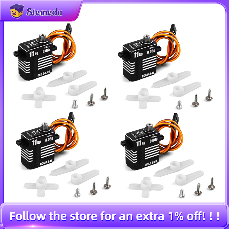 Micro Servo - Micro 8.4V 0.06S 11KG Servo มอเตอร์