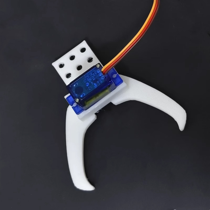 Robot Gripper Claw - กริปเปอร์เซอร์โว 4V-6V แขนหุ่นยนต์แบบพิมพ์ 3 มิติ ตัวจับยึดแบบกลไก
