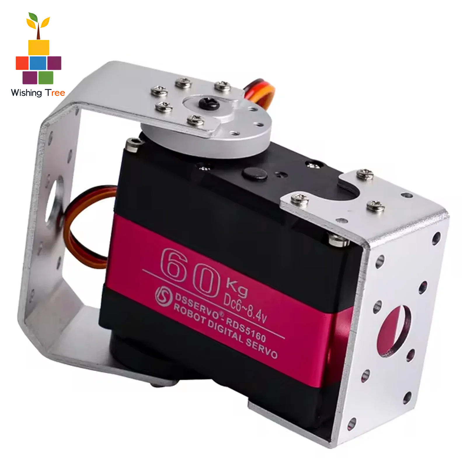 Servo Bracket - เซอร์โวมอเตอร์ดิจิตอล RDS5160 SSG 60 กก. 180/270