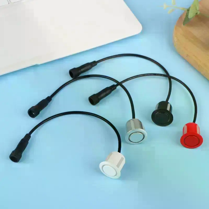 Infrared Obstacle Sensor - เซ็นเซอร์จอดรถ 18.8 มม. สายอัพเกรดสำหรับเรดาร์ถอยหลัง เซ็นเซอร์กันน้ำสำหรับจอดรถถอยหลังพร้อมเสียง