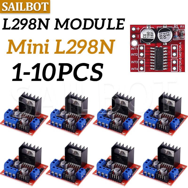 Motor Driver L298N - 1/5/10PCS L298N DC มอเตอร์ MX1508 Mini