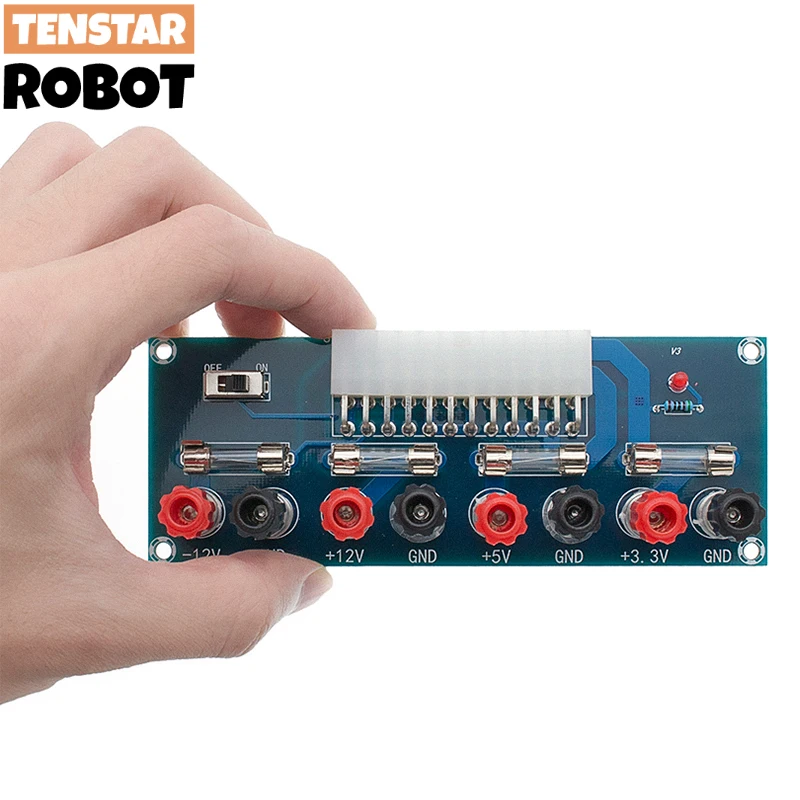 Robot Chassis - XH-M229 เดสก์ท็อปแชสซีแหล่งจ่ายไฟ ATX อะแดปเตอร์ Takeout Board