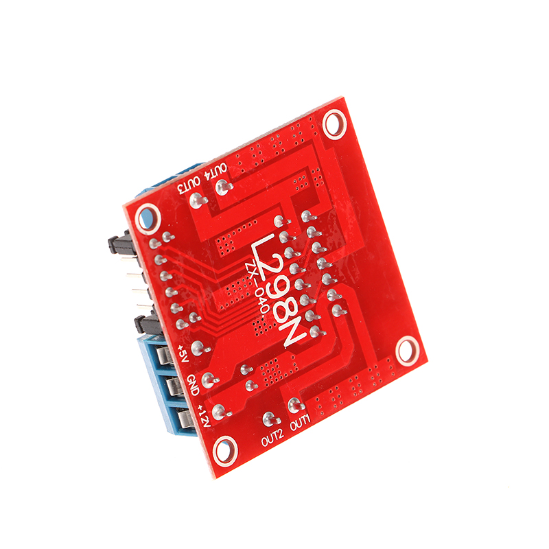 Motor Driver L298N - โมดูลควบคุมมอเตอร์ DC L298N โมดูลควบคุมมอเตอร์สเต็ปเปอร์ L298N สำหรับรถสมาร์ทคาร์