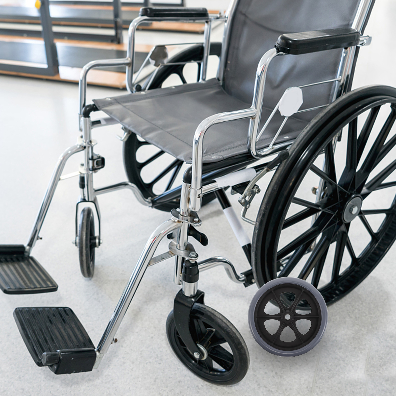 Caster Wheel - 2 ชิ้น ล้อหน้ารถเข็นอเนกประสงค์ 8 นิ้ว แข็งแรง