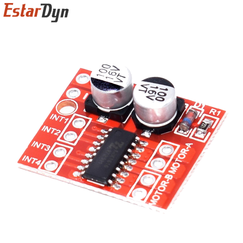 Motor Driver L298N - Estardyn จอ DC ไดรฟ์แบบ2โมดูลสำหรับถอยหลัง PWM ความเร็วแบบ