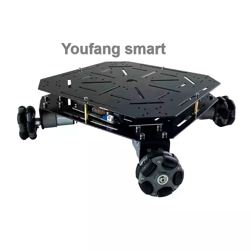 ชุดโครงรถหุ่นยนต์ล้อออมนิ 4 ล้ - Stm32 Robot บทวิจารณ์และราคา