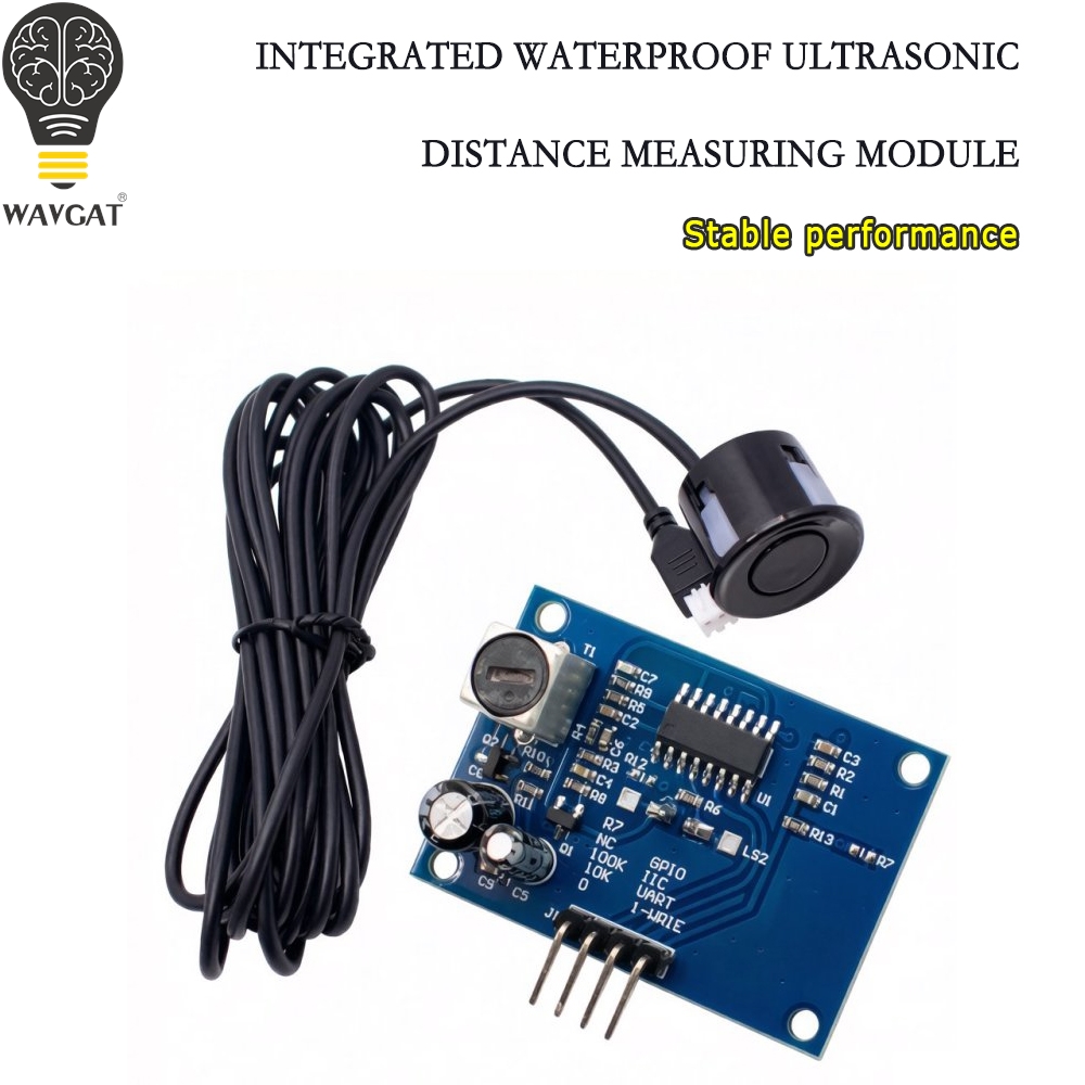 AJ-SR04M โมดูลวัดระยะด้วยเซ็นเ - Ultrasonic Distance Sensor บทวิจารณ์และราคา