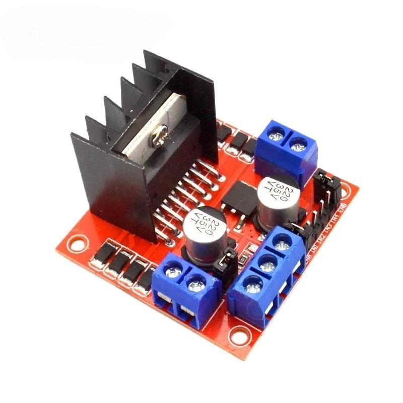 โมดูล L298N บอร์ดควบคุมมอเตอร์ - Motor Driver L298N บทวิจารณ์และราคา