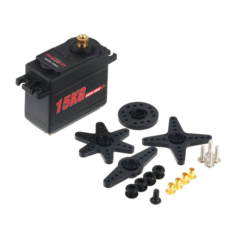 B05C-มอเตอร์ดิจิทัล 15KG เซอร์ - Micro Servo บทวิจารณ์และราคา