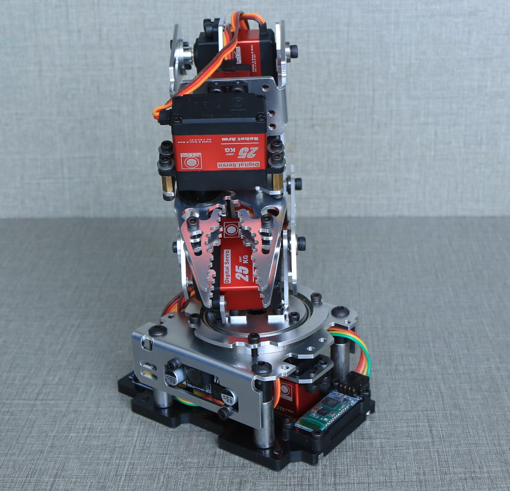 แขนหุ่นยนต์โลหะ 6 แกน ควบคุมผ่ - Arduino Robot บทวิจารณ์และราคา