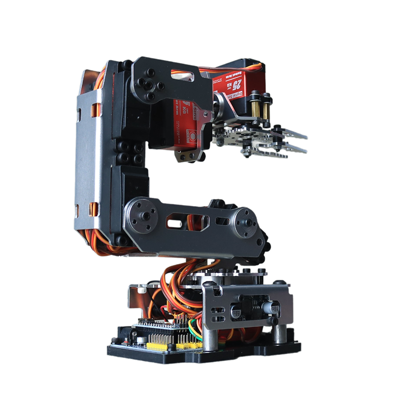 แขนหุ่นยนต์โลหะ 6 แกน ควบคุมผ่ - Arduino Robot บทวิจารณ์และราคา
