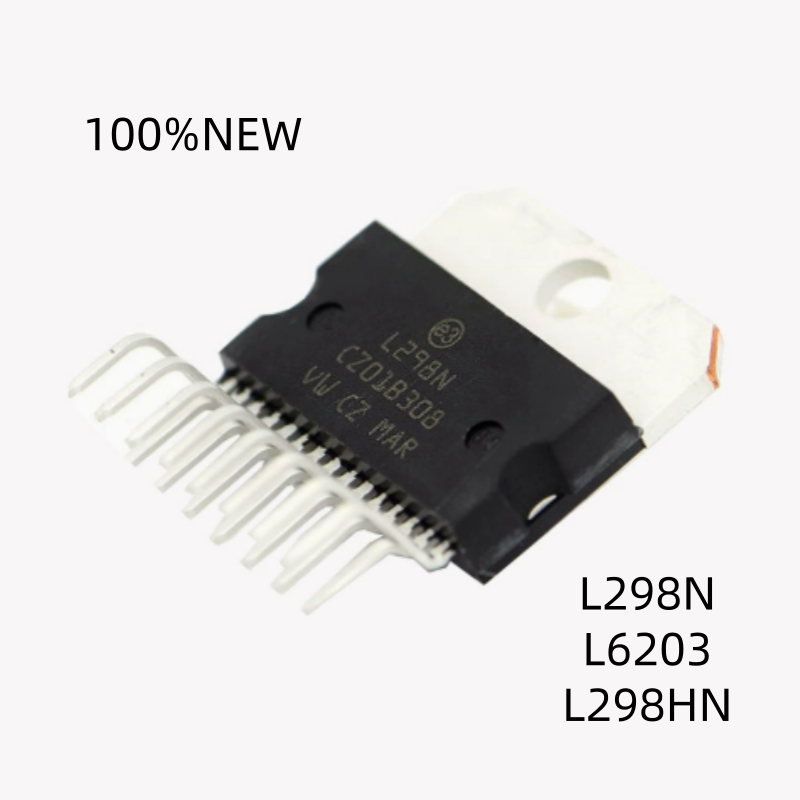 (2 ชิ้น) 100% ใหม่ L298N L6203 - Motor Driver L298N บทวิจารณ์และราคา