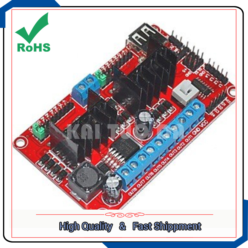 L298N V3/สี่ 4 DC stepper มอเต - Motor Driver L298N บทวิจารณ์และราคา