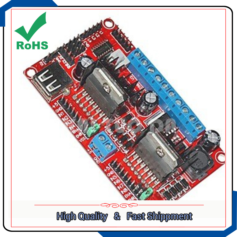 L298N V3/สี่ 4 DC stepper มอเต - Motor Driver L298N บทวิจารณ์และราคา