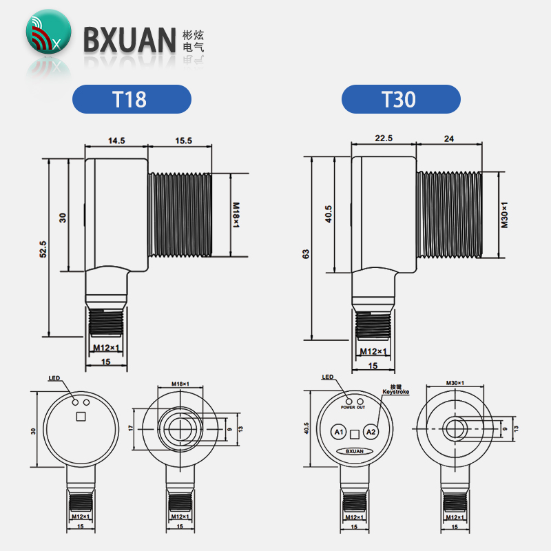 BXUAN T30 เซ็นเซอร์อัลตราโซนิก - Ultrasonic Distance Sensor บทวิจารณ์และราคา