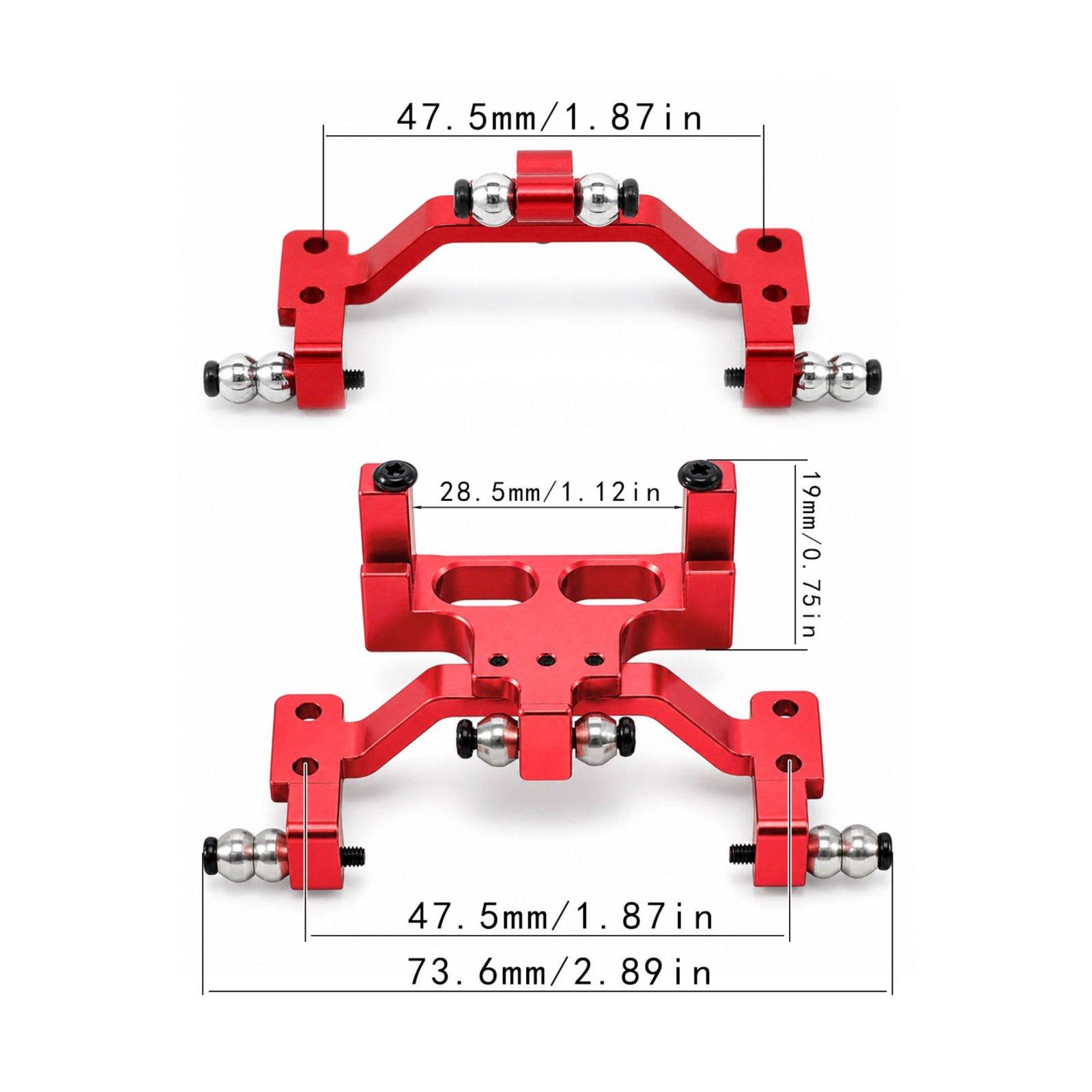 ขายึดเซอร์โวรถบังคับขนาด 1/16  - Servo Bracket บทวิจารณ์และราคา