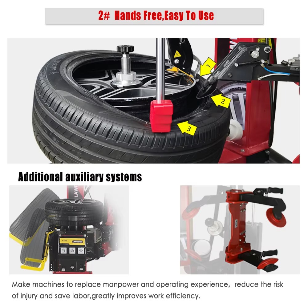 เครื่องเปลี่ยนยางอัตโนมัติคุณภ - Robot Wheel บทวิจารณ์และราคา