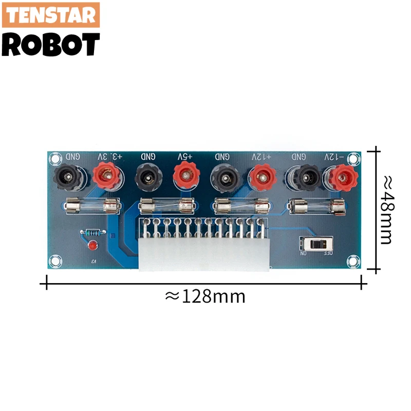 XH-M229 เดสก์ท็อปแชสซีแหล่งจ่า - Robot Chassis บทวิจารณ์และราคา