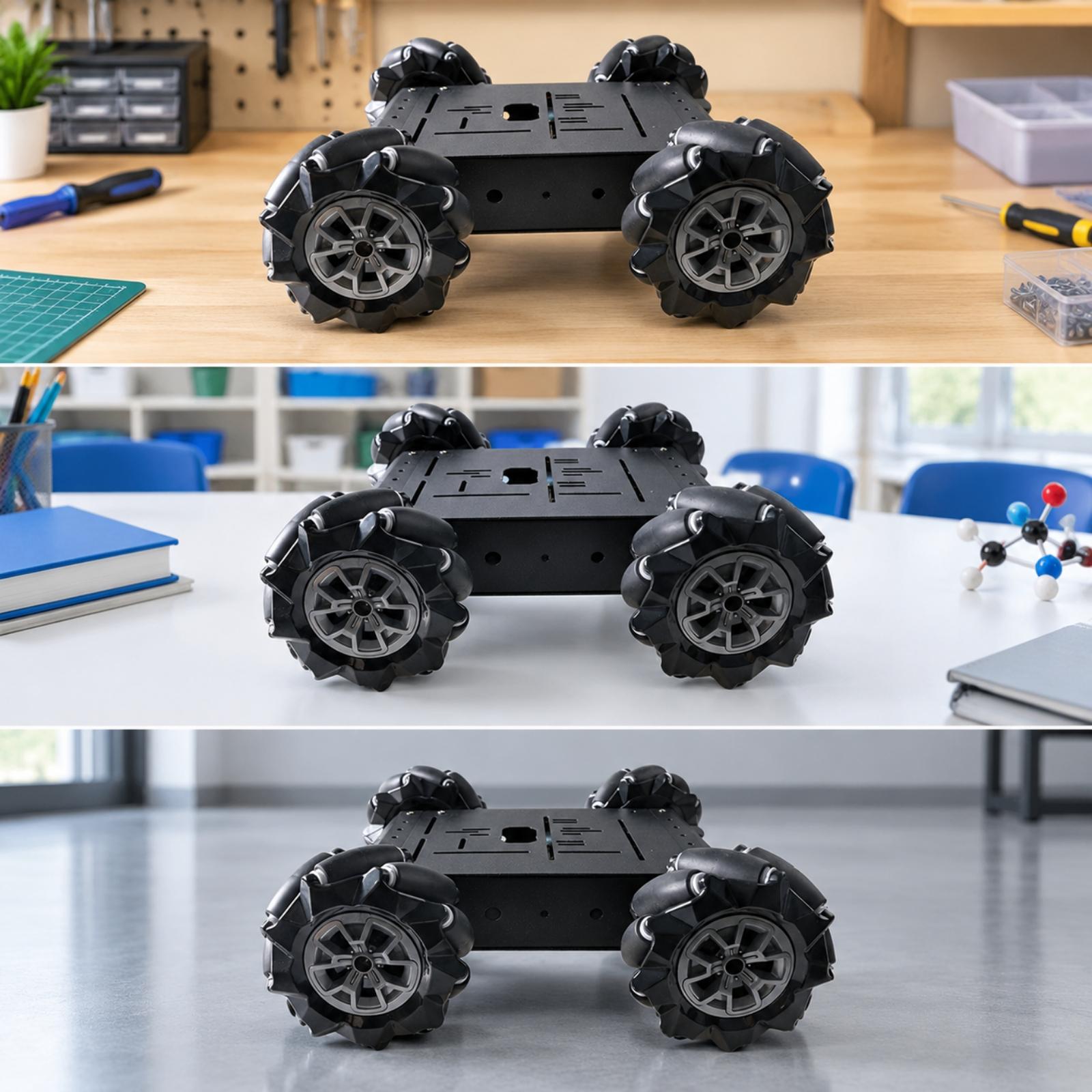 โครงรถบังคับวิทยุแบบหลายทิศทาง - Robot Car Kit บทวิจารณ์และราคา
