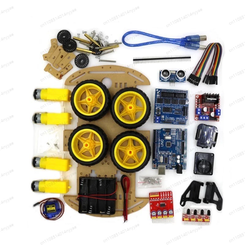 ชุดอุปกรณ์รถยนต์อัจฉริยะ 2WD 4 - Robot Bluetooth Car บทวิจารณ์และราคา