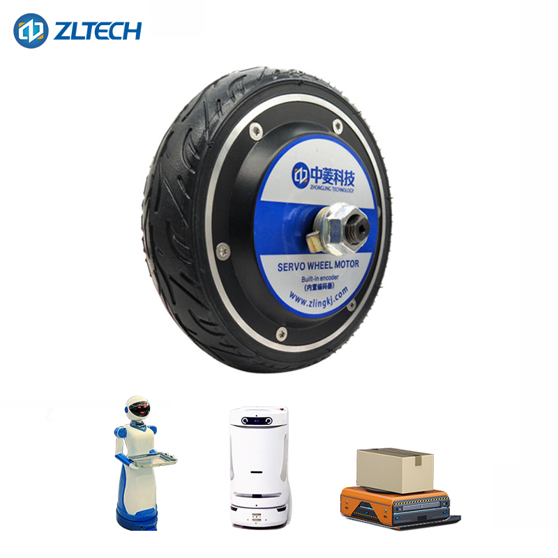 มอเตอร์ดุมล้อแบบไร้เกียร์ ZLTE - Robot Wheel บทวิจารณ์และราคา