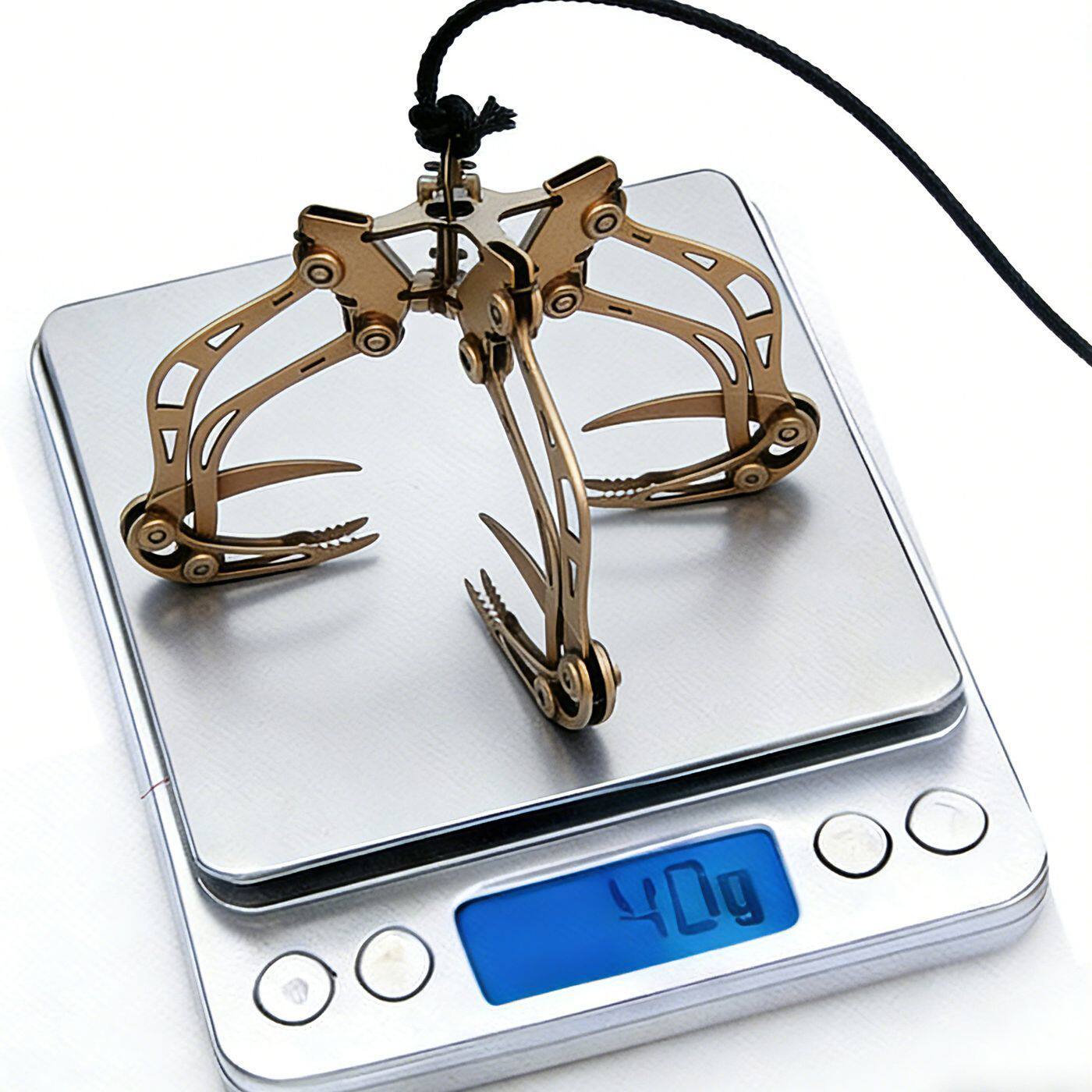 ตะขอเกี่ยวสแตนเลสน้ำหนักเบา 40 - Robot Gripper Claw บทวิจารณ์และราคา