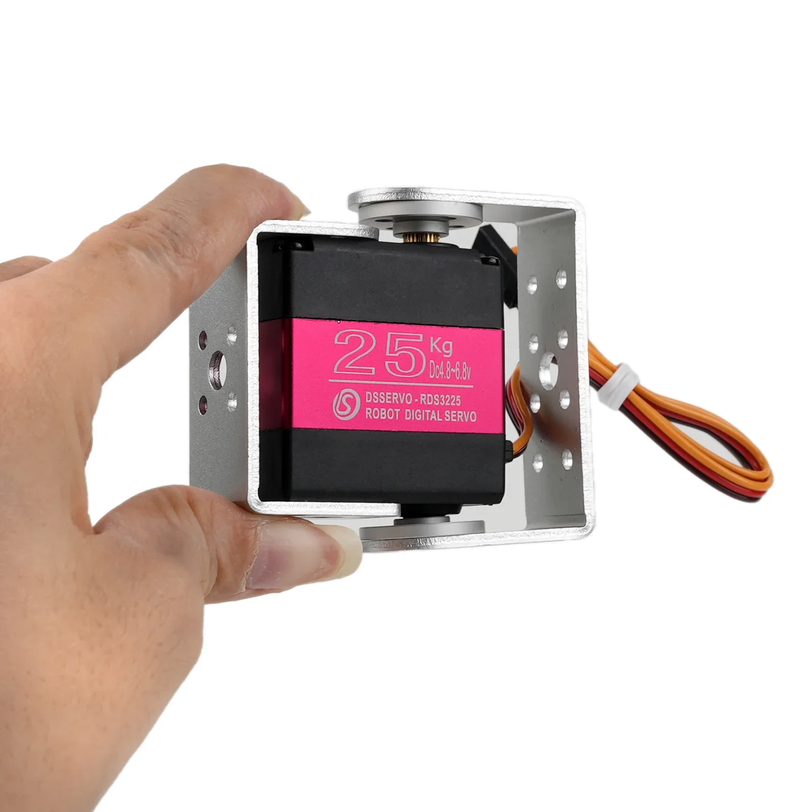 25KG หุ่นยนต์ดิจิตอล Servo แรง - Servo Bracket บทวิจารณ์และราคา