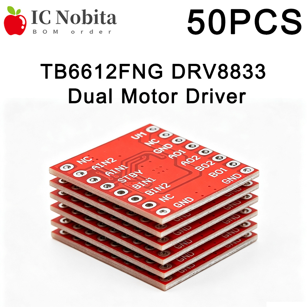 50 ชิ้น TB6612FNG DRV8833 ไดรเ - Motor Driver L298N บทวิจารณ์และราคา