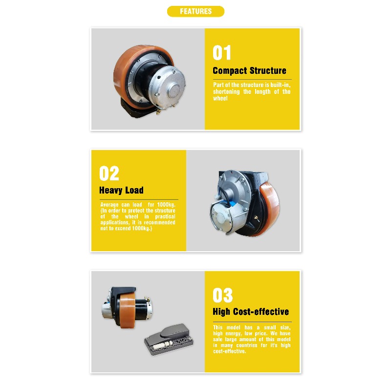 ระบบควบคุมด้วยมือ AGV ล้อรถยก  - Robot Wheel บทวิจารณ์และราคา