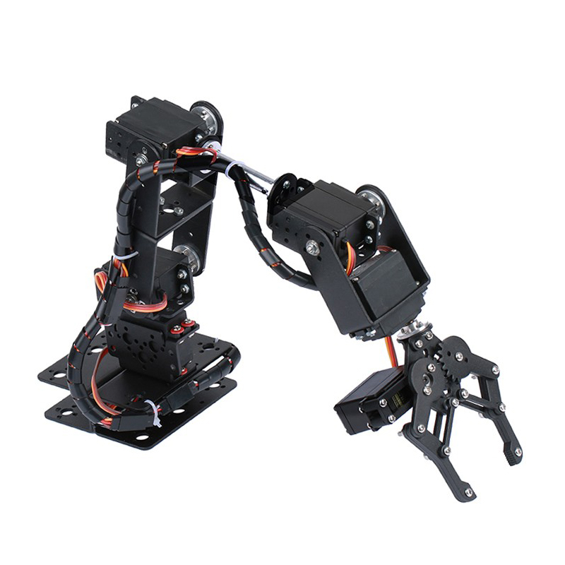 ไอน้ํา DIY 6 DOF หุ่นยนต์โลหะ  - Arduino Robot บทวิจารณ์และราคา
