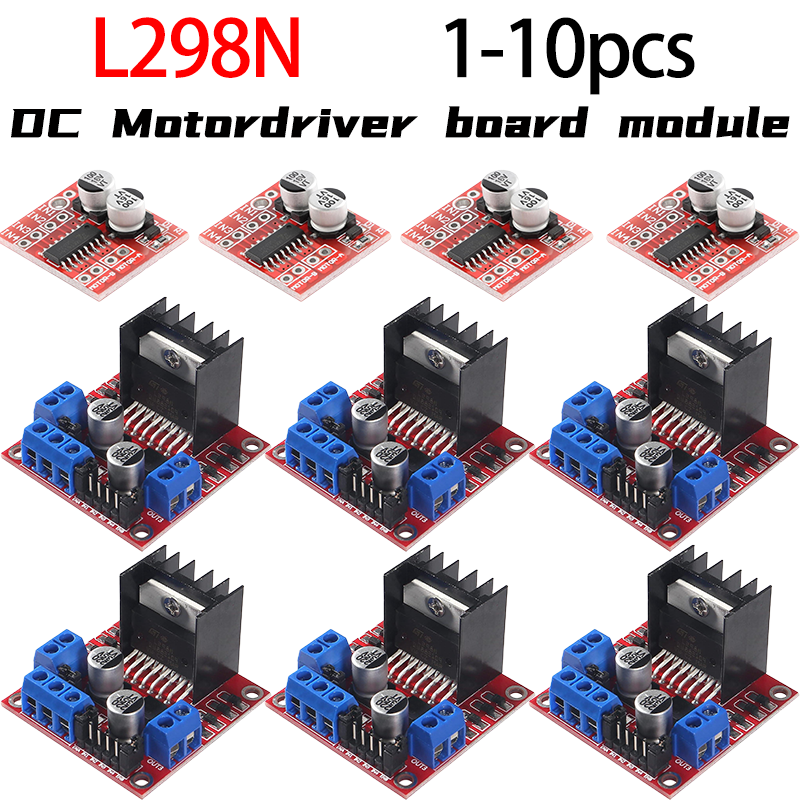 L298N โมดูลไดร์เวอร์จอ DC L298 - Motor Driver L298N บทวิจารณ์และราคา