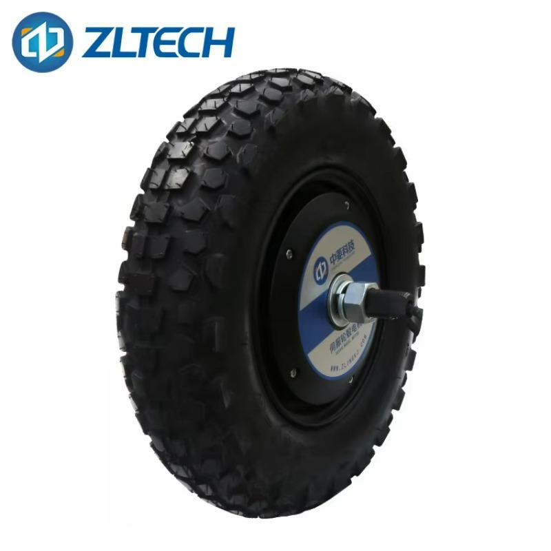 มอเตอร์เซอร์โวแบบดุมล้อ DC ไร้ - Robot Wheel บทวิจารณ์และราคา