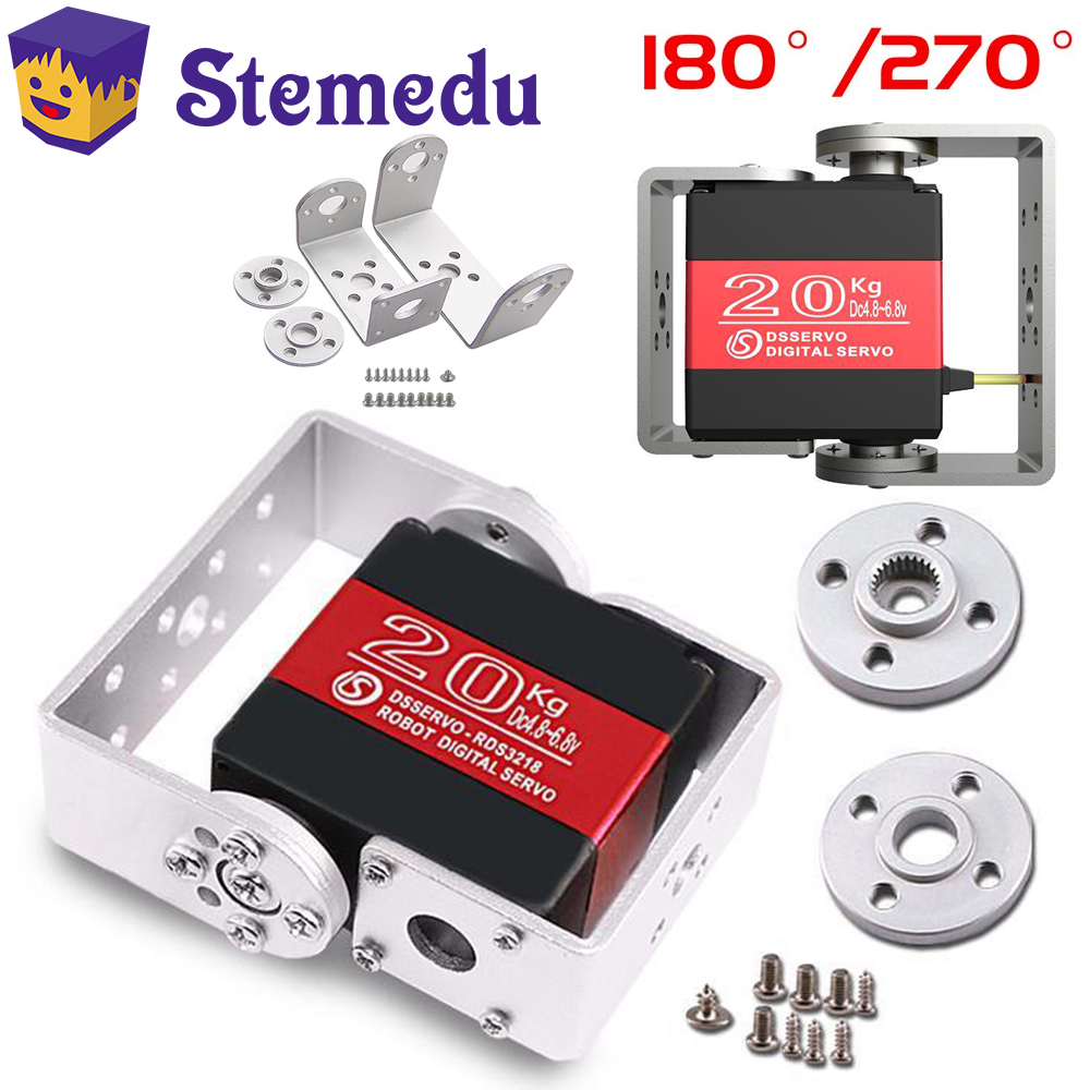 RDS3218 20 กก.180/270 องศา Dua - Servo Bracket บทวิจารณ์และราคา