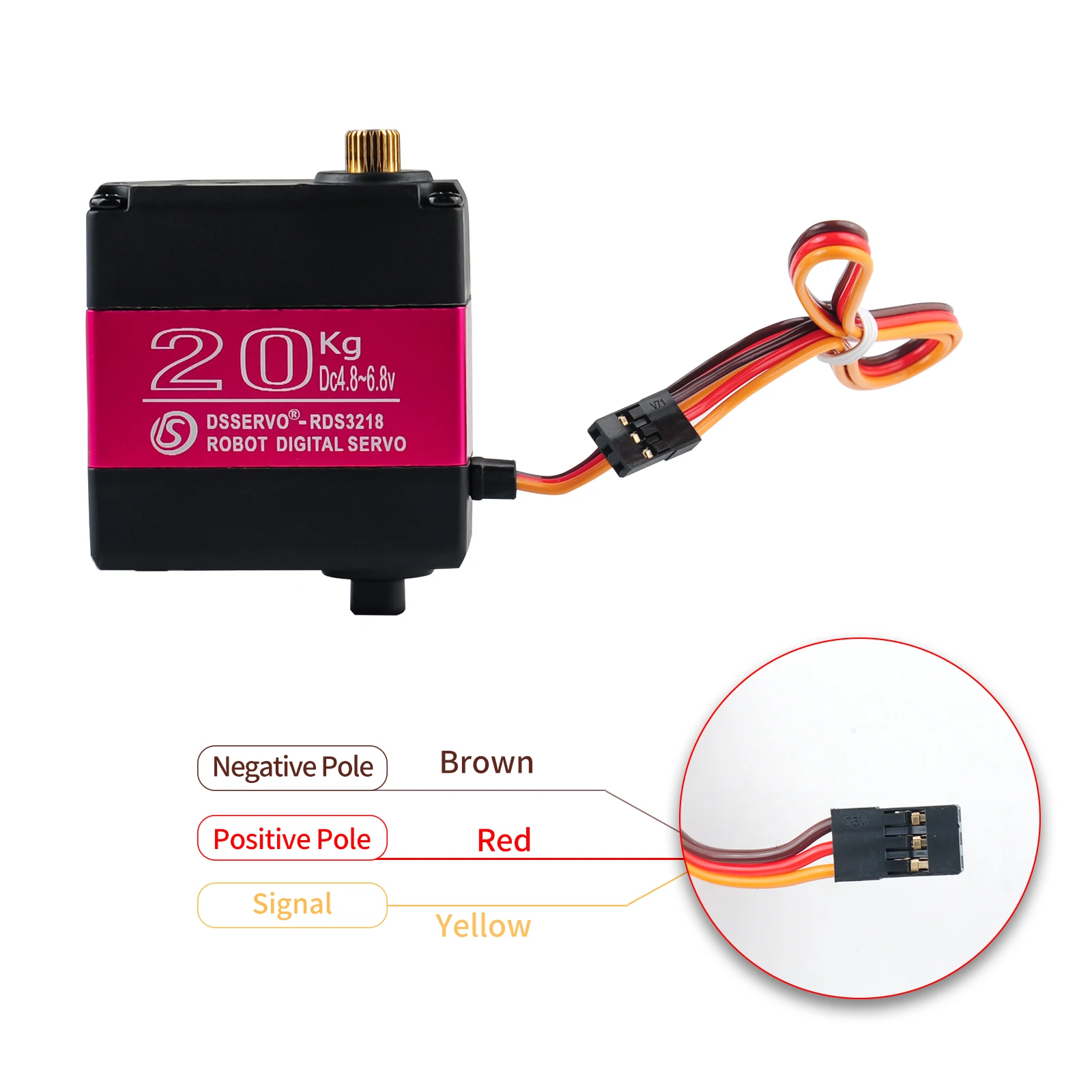 RDS3218 20 กก.180/270 องศา Dua - Servo Bracket บทวิจารณ์และราคา