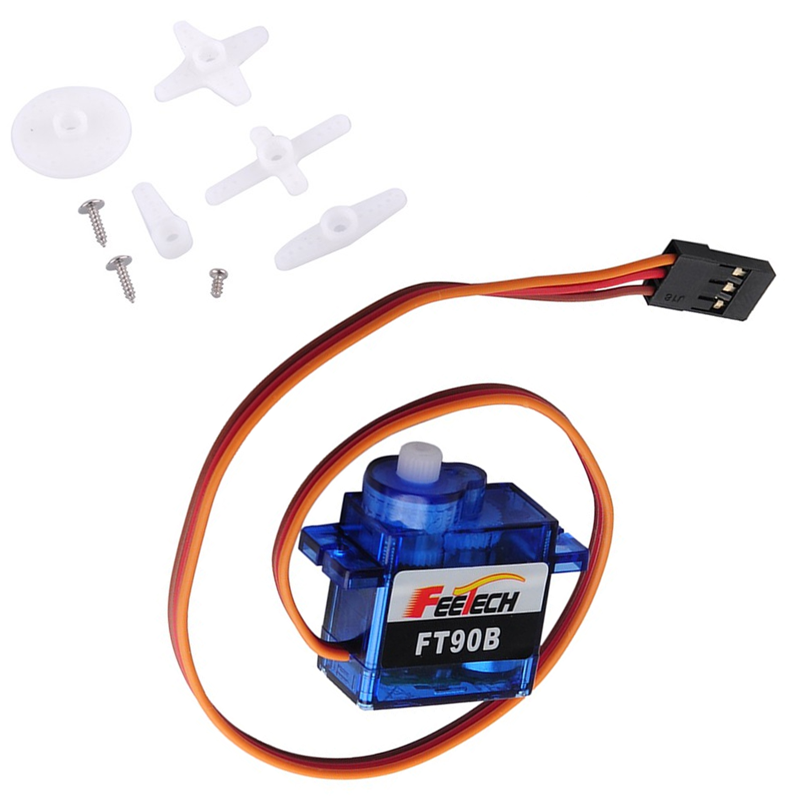 เซอร์โวดิจิทัล Feetech FT90B 6 - Micro Servo บทวิจารณ์และราคา